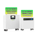 30Kwh 32Kwh 8000 Cycles 628Ah Vertical Moveable LiFePO4 Battery 51.2V 16S 314Ah Battery Cell for Home Energy Storage