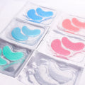 Hot Selling Hyaluronic Glitter Eye Pads Mask Gold Collagen Crystal Dark Circle Hydrogel Under Eye Patch