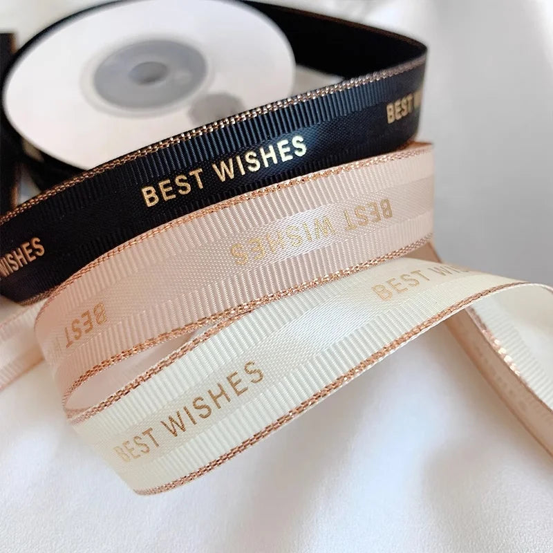 Factory Customized High-quality Grosgrain logo Customized Printed Satin Ribbon