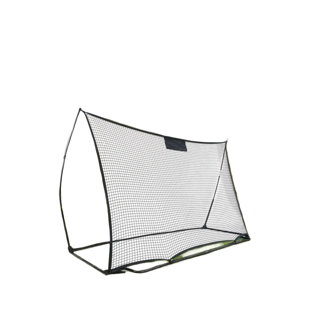 Weather Resistant Foldable Soccer Rebound Net for Solo or Team Training with Passin Receiving and Trapping Practice Spots