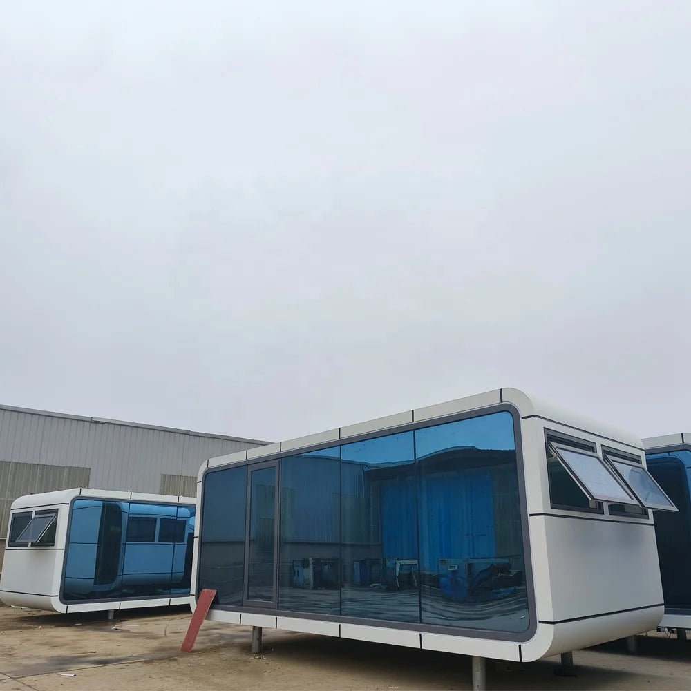 Prefab Container Homes Space Capsule Movable Homes Mobile Prefab House With Bedroom For Living