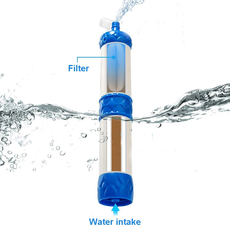 Yenvqee Ultra Filtration Membrane Water Filter Wilderness Survival Camping Outdoor Portable Water Purifier