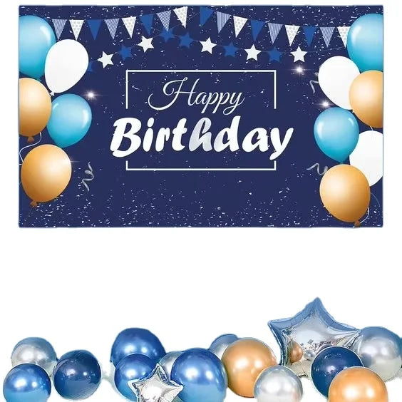 Custom Printing Christmas Vinyl Banner Birthday Party Events Banner for Advertising