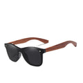 For KINGSEVEN Custom Logo Men's Natural Wooden Polarized Sunglasses Bubinga Wood Eyewear 5504 Fashion Sun Glasses for