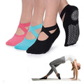 Women Socks Fitness Pilates Yoga Gym Dance AntiSlip Socks Grip Cotton Fitness Yoga Socks