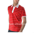 Lady Fitness Long Sleeve Stripe Polo T-shirt