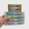 Custom Holographic Printing Guaranteed Invalid Sticker Sticker Vinyl Waterproof Hologram Laser Security Void Label Sticker