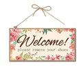 JUNJI Decor Home Sweet Home Art Wooden Wall Signs Family Hanging Plaque Wood Sign Home Wall Decoration