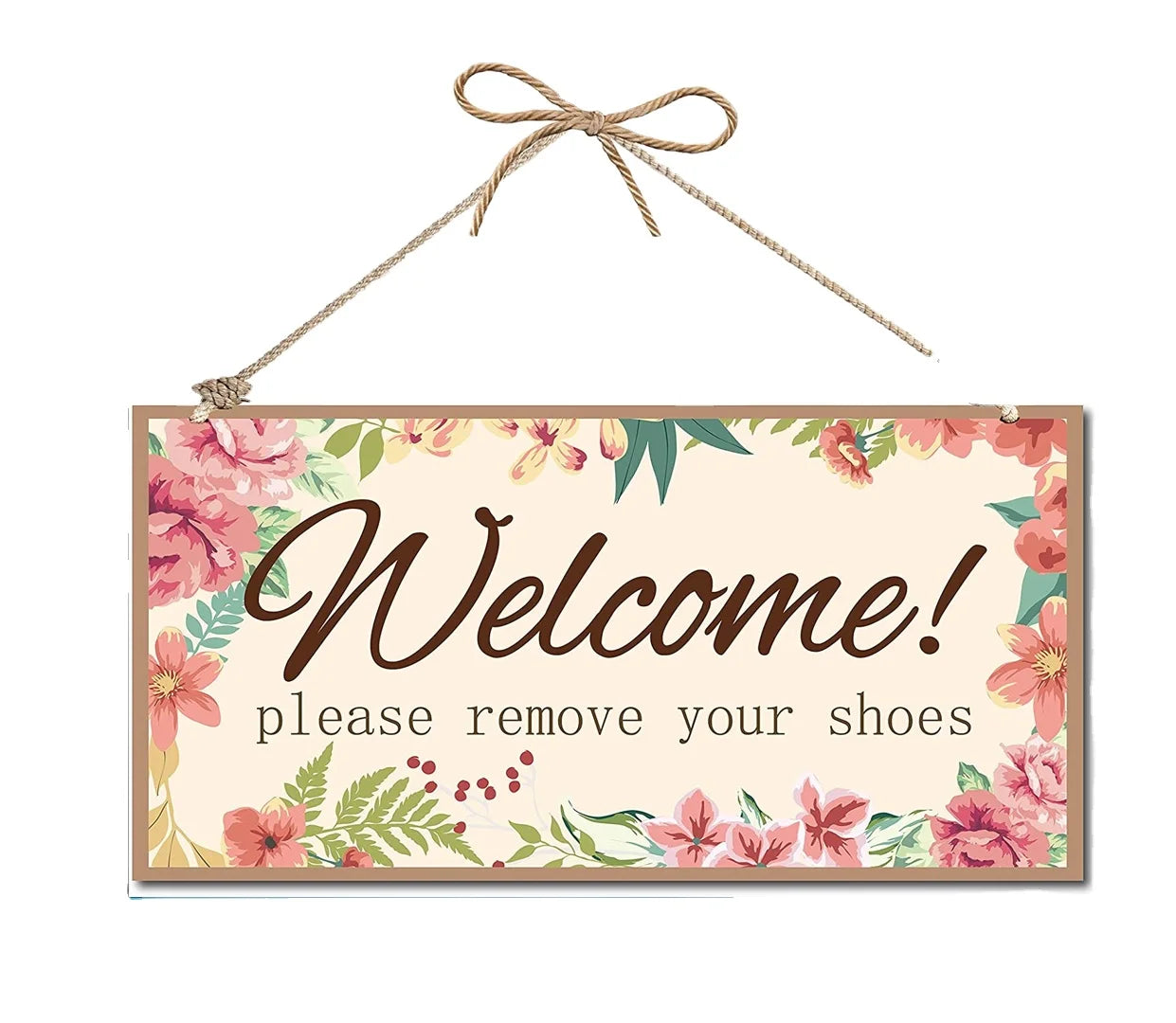 JUNJI Decor Home Sweet Home Art Wooden Wall Signs Family Hanging Plaque Wood Sign Home Wall Decoration