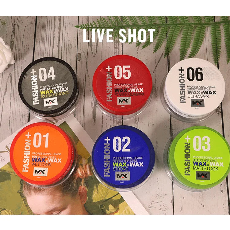 Wholesale Strong Hold Gel Wax  Pomade Gel Private Label Men Wax Styling Hair Gel