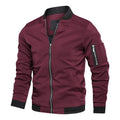 OEM Cheap Wholesale Custom Logo Autumn Men Clothing Casual Zipper Plus Size 5XL 6XL Bomber Jackets Coat