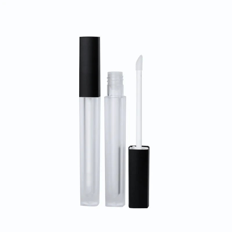 Stock New 4.5ml Transparent Lip Gloss Tube Full Clear Empty Plastic Lipgloss Container for Cosmetic Makeup Packaging