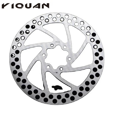Mountain Bike Brake Pads Oil Brake Disc 140mm/160m'm Folding Road Bicycle Brake Disc With Screws