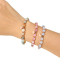 2023 Men's and Women's Amethyst Quartz Beaded Bracelet Elastic 4/6/8mm Natural Crystal Jade Jewelry for Gifts