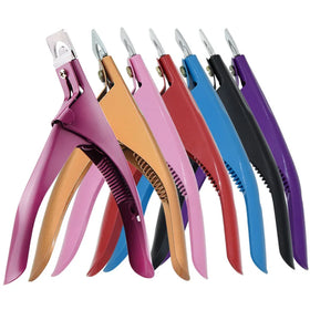 Professional Fake Nail Cutter Nail Cipper Tips Cutter U Type Acrylic Fake Nail Edge Trimmer Stainless Steel Nail Manicure Tools