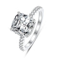 Tonglin Manufacturer Hot Sale 925 Sterling Silver Cubic Zirconia Jewelry Rings for Women
