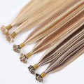 Flat Tip Hair Extension Wholesale Black Flat Tip Cuticle Aligned Virgin Human Hair Extension Vendors Remy Hair Flat Tip