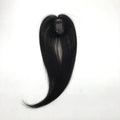 AU Wholesale Natural Looking 100 Real Hair Patch Replacement Machine Weft Women Silk Topper Bang