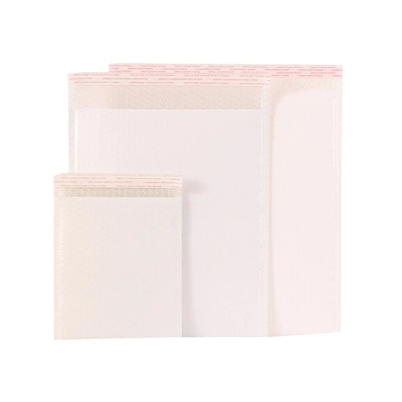 Durable Express Bag Padded Envelope in Rose Gold Pink Small Bubble Mailer Shipping Bag for Boxes Made From Kraft Paper