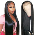 ZSF Hair Wholesale 13*6 Lace Frontal Wig Silky Straight 100% Brazilian Unprocessed Virgin Hair With Baby Hair MegaBDM