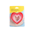 Good Quality Fashionable Christmas Oem Custom Lovely Heart Shape Cookie Mould Vegetable Fruit Cutter