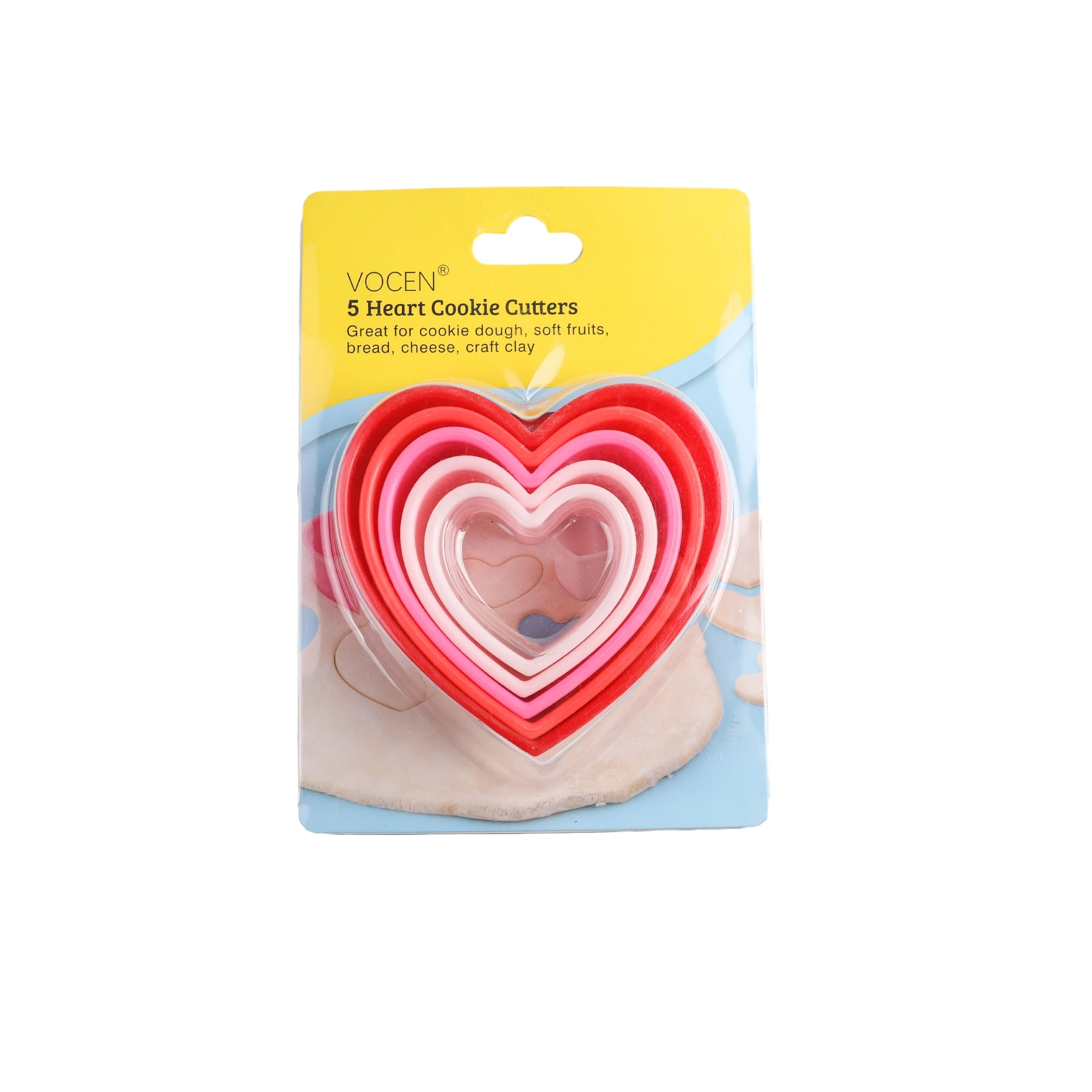 Good Quality Fashionable Christmas Oem Custom Lovely Heart Shape Cookie Mould Vegetable Fruit Cutter