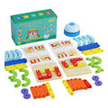Children's Montessori Early Education Shape Nail Board Two-Player Battle Puzzle Board Matching Puzzle Montessori Games
