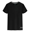 Summer New Style Customized Blank Design Men's Sporty Woven Fabric Short Sleeve T-Shirt 90% Polyester 10% Spandex