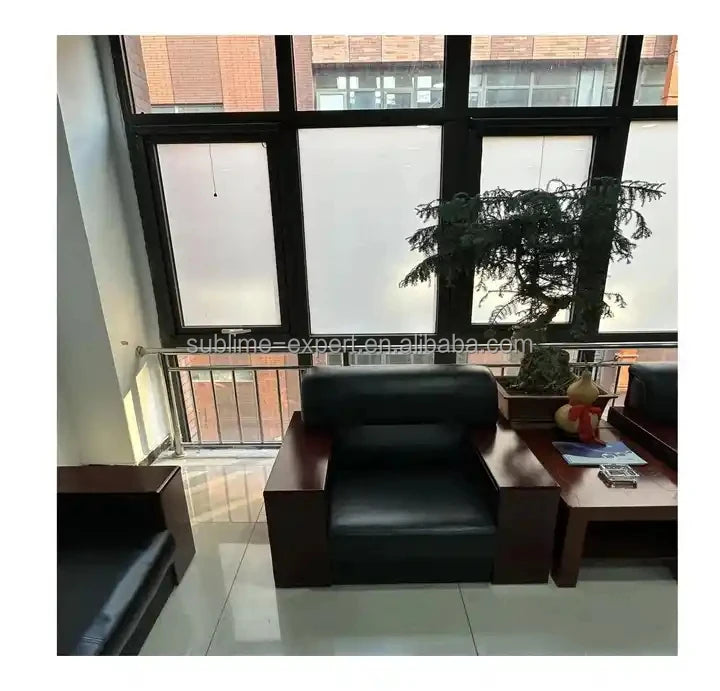 PDLC Smart Home Switchable Privacy Film Bathroom Shower Room Partition Glass Smart Glass Door with Decorative Films
