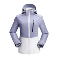 Men's Winter Ski Jacket Waterproof Windproof Fleece Zipper Thick Warm Stand Windbreaker Trekking Hiking Casual Women's Snowboard