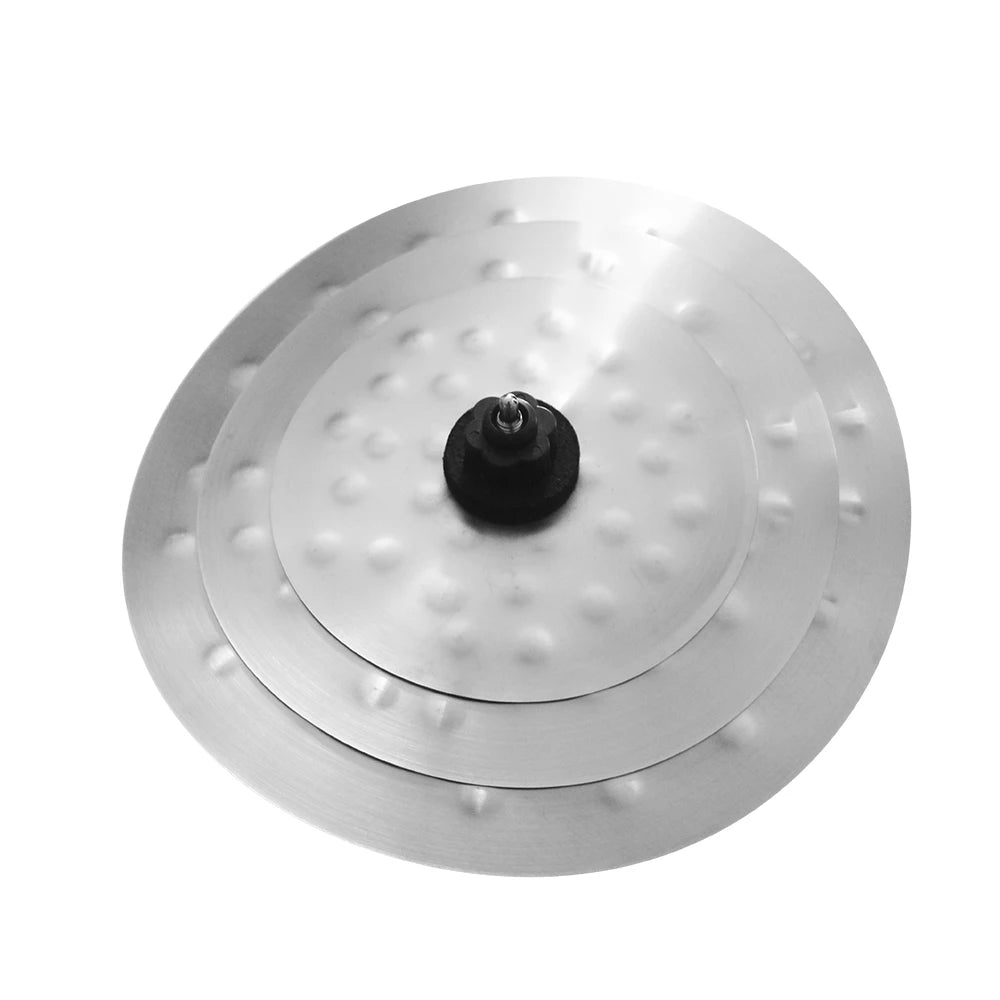 Whosale Price Silver Color Alloy Clap Stack Cymbals (11"+13"+15" ) Percussion Instruments MegaBDM