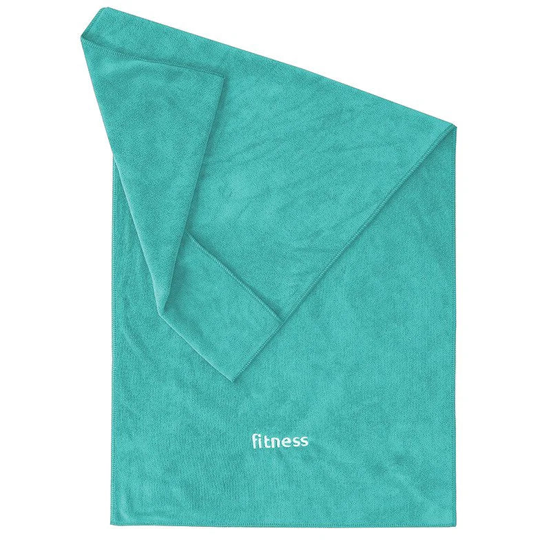 Wholesale Custom Gym Towel Solid Color Microfiber Sport Fitness Towel Printed and Sweat Absorbing