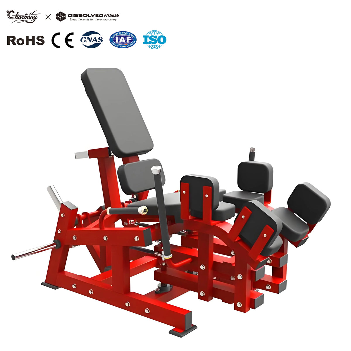 Gym Equipment High-quality Gym Commercial Fitness Professional Strength Equipment Onboard 45-degree Leg Press Fitness Equipment