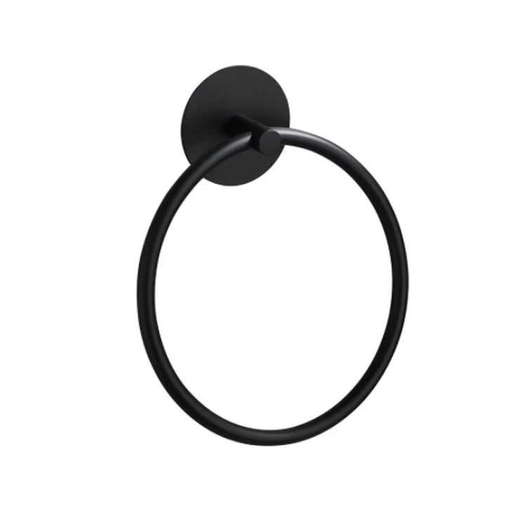 Cross Border Modern Adhesive Stainless Steel 304 Towel Ring Holder for Bathroom Eco-Friendly