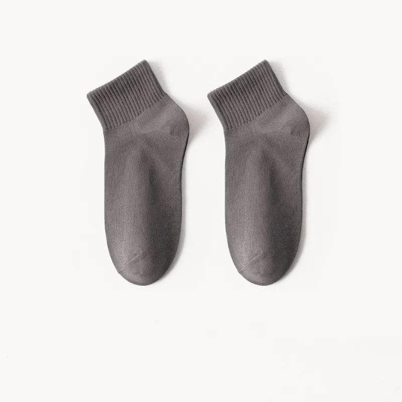 Cotton Boys Ankle Socks Plain Casual Men Socks