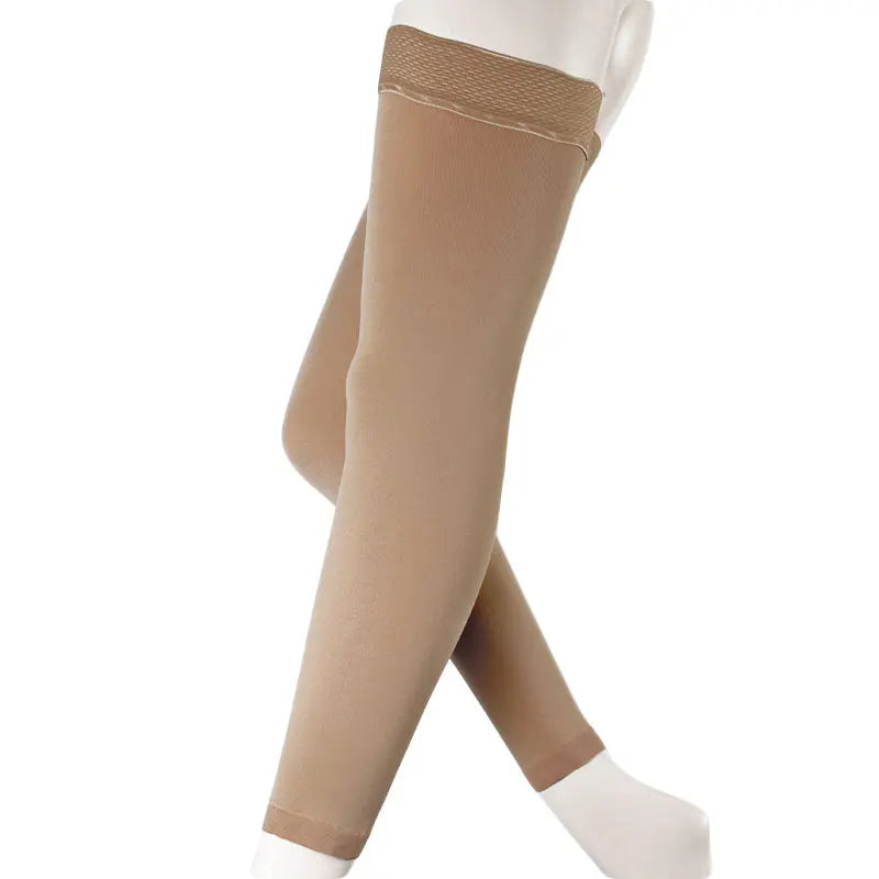Wholesale Medical Men Stockings Silicone Custom Design Sports Socks 20-30 MmHg Varicose Veins Compression Thigh High Stockings