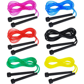 Wholesale Cheap Custom Logo Adjustable Skipping PVC Jump Rope for Fitness Training