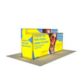 Aluminum SEG LED Backlit Step Table Promotion Stand Advertising Acrylic Display Trade Show Exhibition Counter