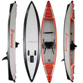 Single 2 Seater Person Inflatable Whitewater Kayak Comfortable Inflatable Kayak Drop Stitch Kayak with Accessories Canoekayak