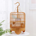 Thrush Bird Cage  Plastic Bathing  Round Cage Walking Bird Cage Accessories