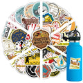50PCS Waterproof funny forensic foren crime scene sticker