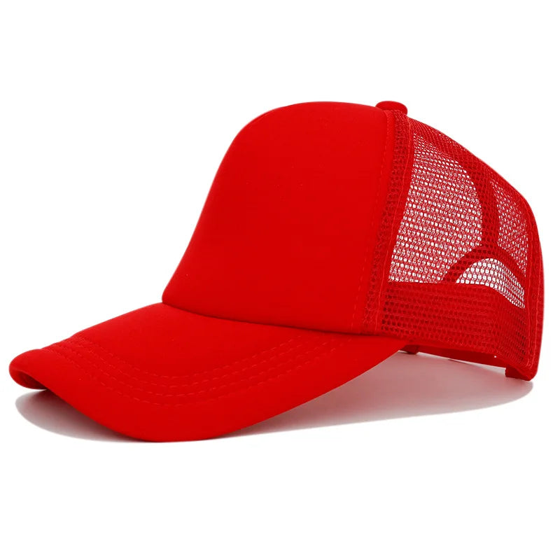 Hot Sale Summer Sporty 6-Panel Oxford Mesh Baseball Cap Custom Logo Embroidery Leopard Fruit Argyle Dot Unisex 100%