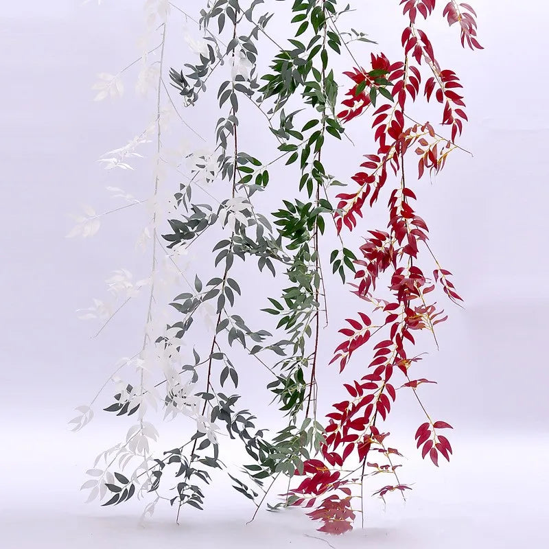 Wholesale Artificial Greenery Garland Willow Garland Willow Vine for Wedding Party Home Decoration