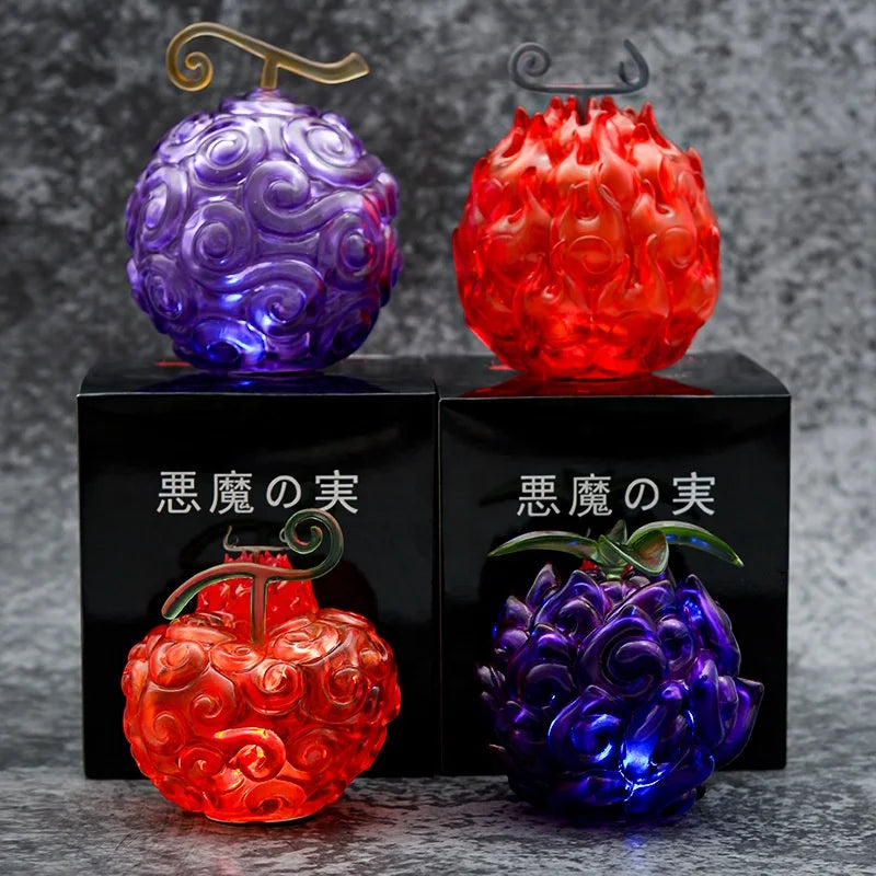 10cm PVC Devil Fruit Anime Figure One Pieces Decoration Model Toys