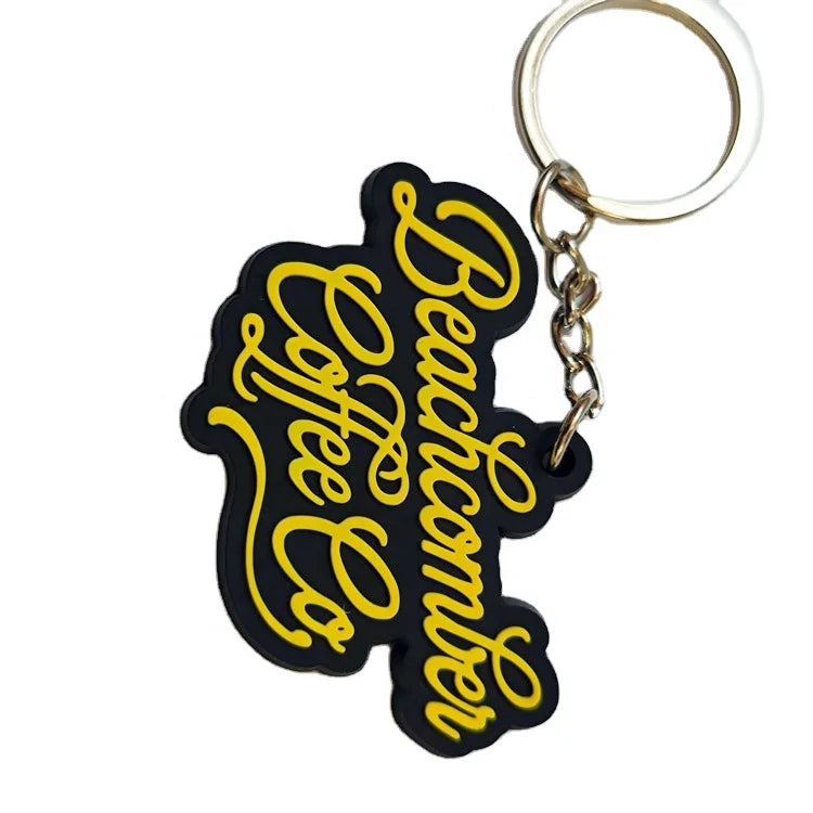 Custom Keyring Cute Key Chain Cartoons Anime Figure 2d 3d Soft PVC Rubber Keychain