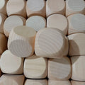 2 Inch Round Corner Wood Cube Dice 50mm Well Polished Wood Cube