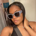 2023 Fashion Selling Hot Retro Unique Wholesale Cheap Colorful Square Sunglasses UV400 Women Men Big Frame Designer Sunglasses