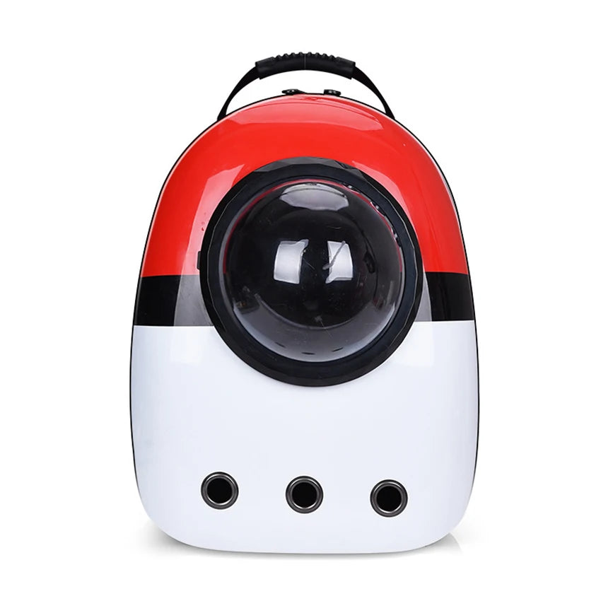 Pet Travel Backpack Breathable Oxford Zipper Small Dog Portable Cat Carrier Bag