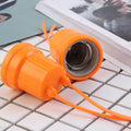 Cheap Round Plastic E27 Lamp Holder Socket E27 Plastic Lamp Socket Led Lamp Holder