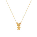Niche Design Sense Swing Mechanical Cute Rabbit Necklace Female Christmas Short Sweater Chain Titanium Steel